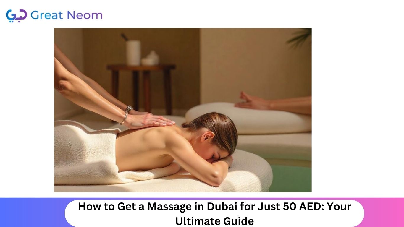 spa center for mssage in dubai 50 AED